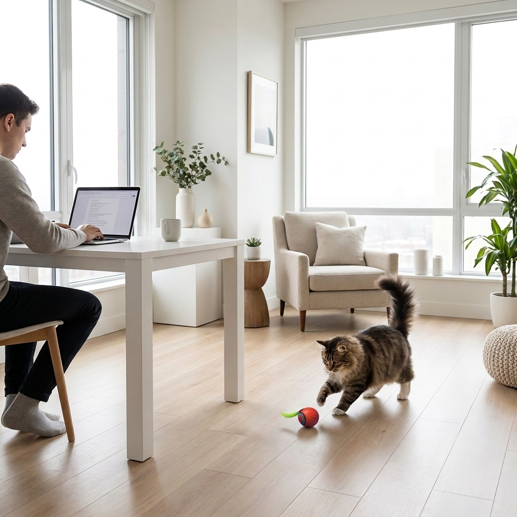 ZoomBall™️- Interactive enrichment ball for cats