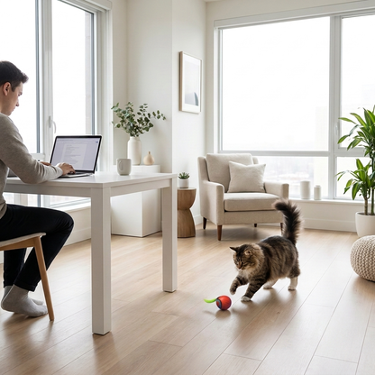 ZoomBall™️- Interactive enrichment ball for cats
